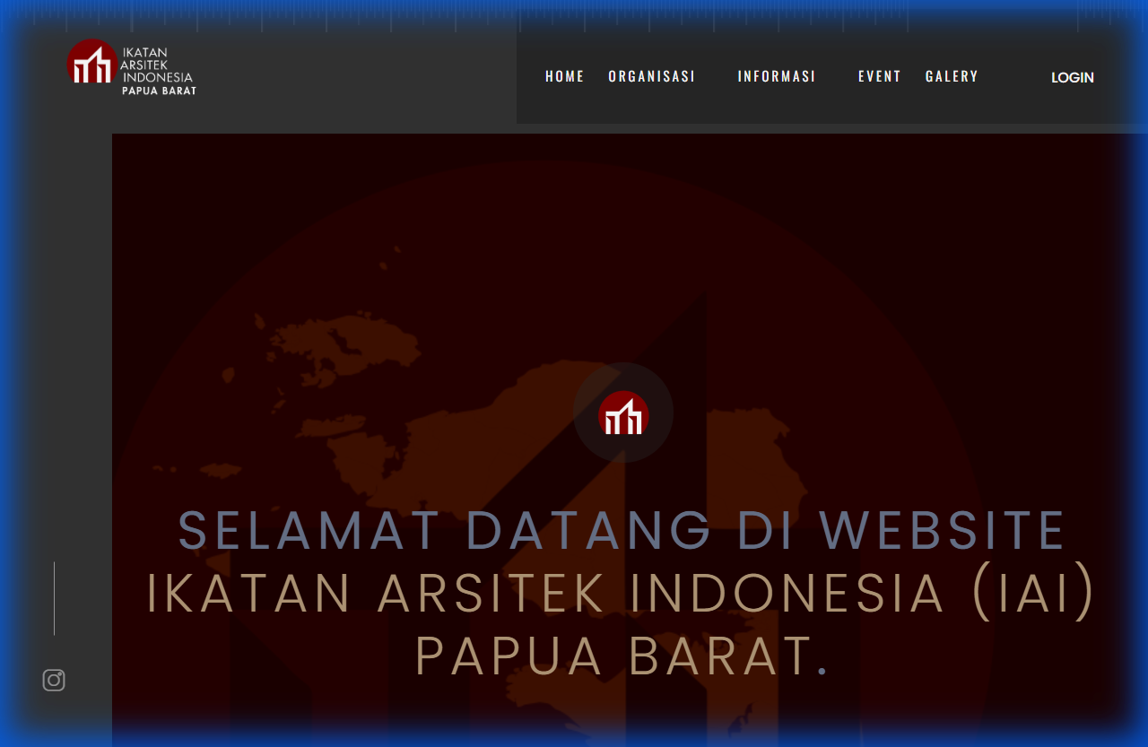 Portfolio Website Organisasi IAI Papua Barat - Digital Agency Kertajati